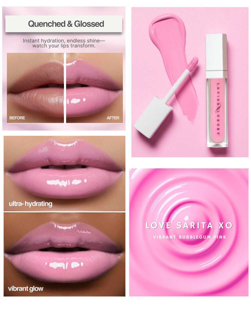 Lavish Pink Lip Gloss