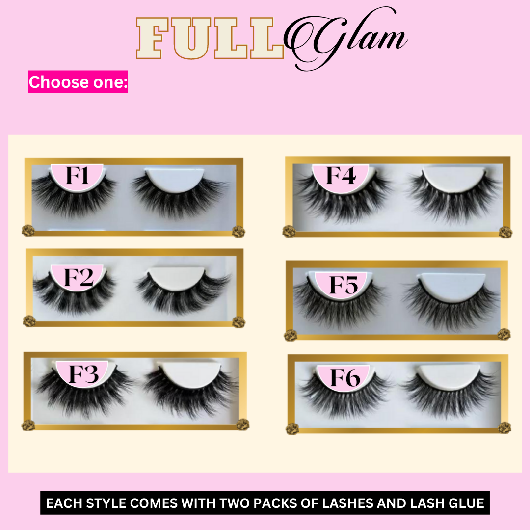Magnetic Lash Gasm Bundle - (2 pack) with lash glue